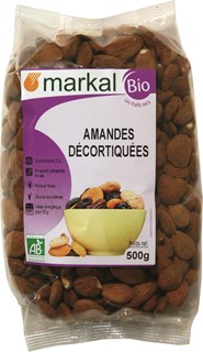 Markal Amandes décortiquées bio 500g - 1468